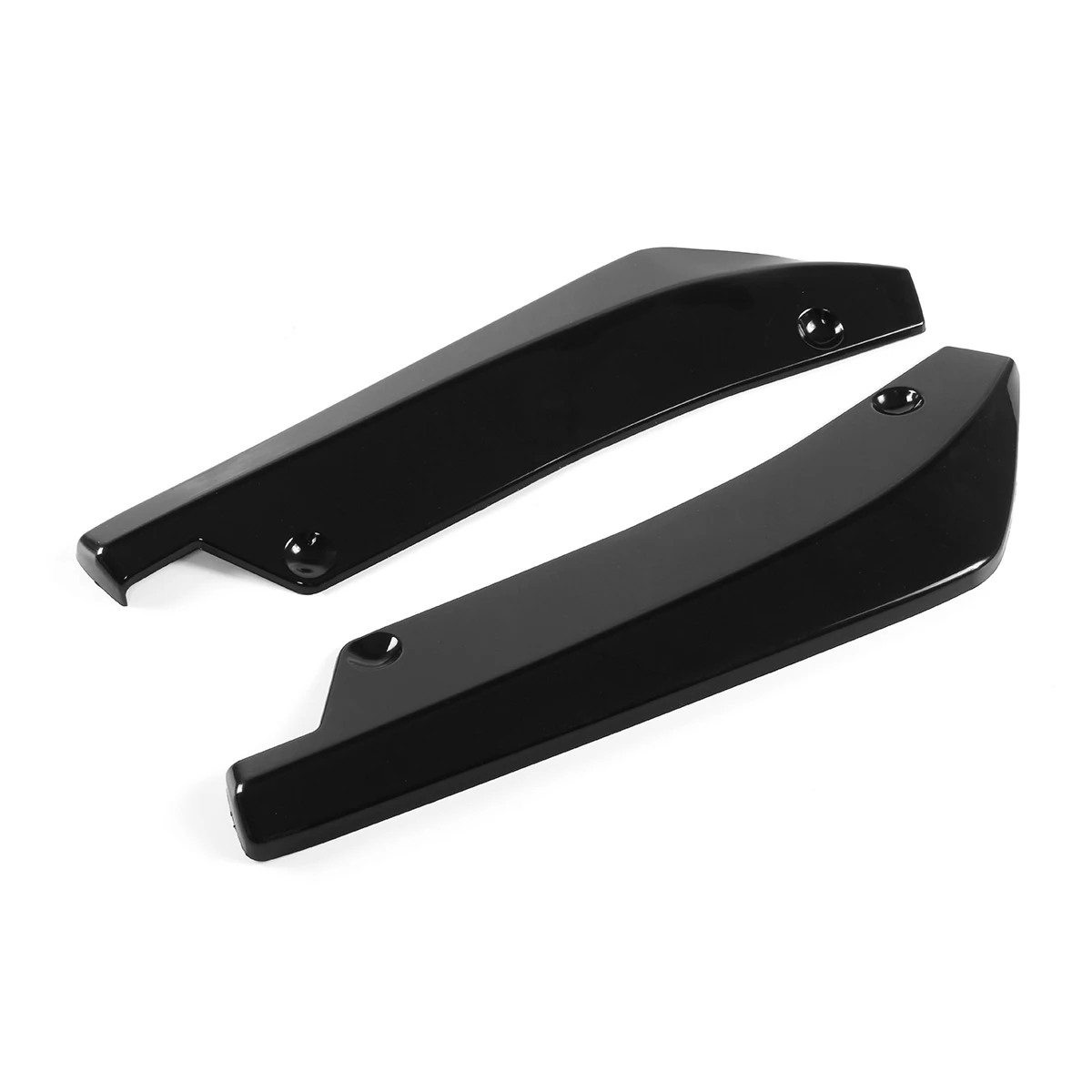2Pcs Rear Bumper Lip Wrap Angle Diffuser Splitter Canard For BMW X5 X7 E46 E91 E90 E93 E81 E82 E87 E60 E65 Notice Size！！！