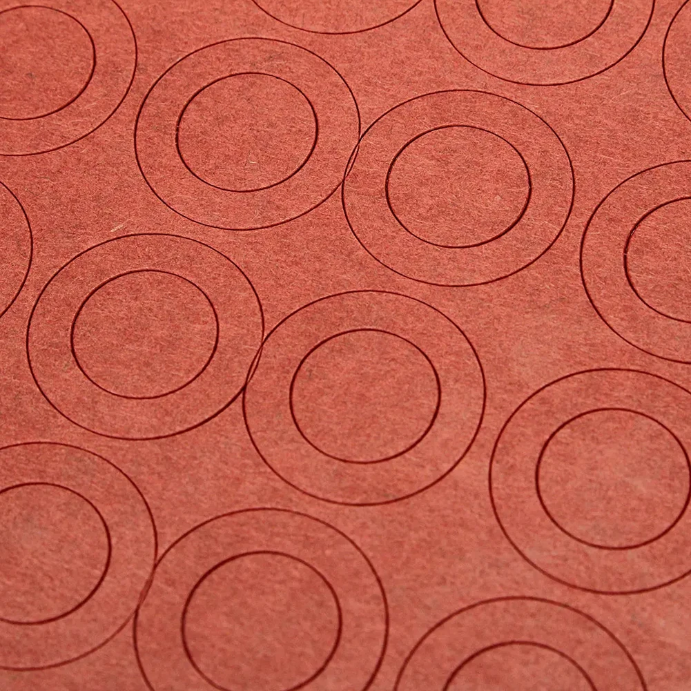 200 stücke Batterie Isolator Isolierung Ring Klebstoff Karton Papier Für 18650 Batterie Isolierung Dichtung Papier Isolierte Pads