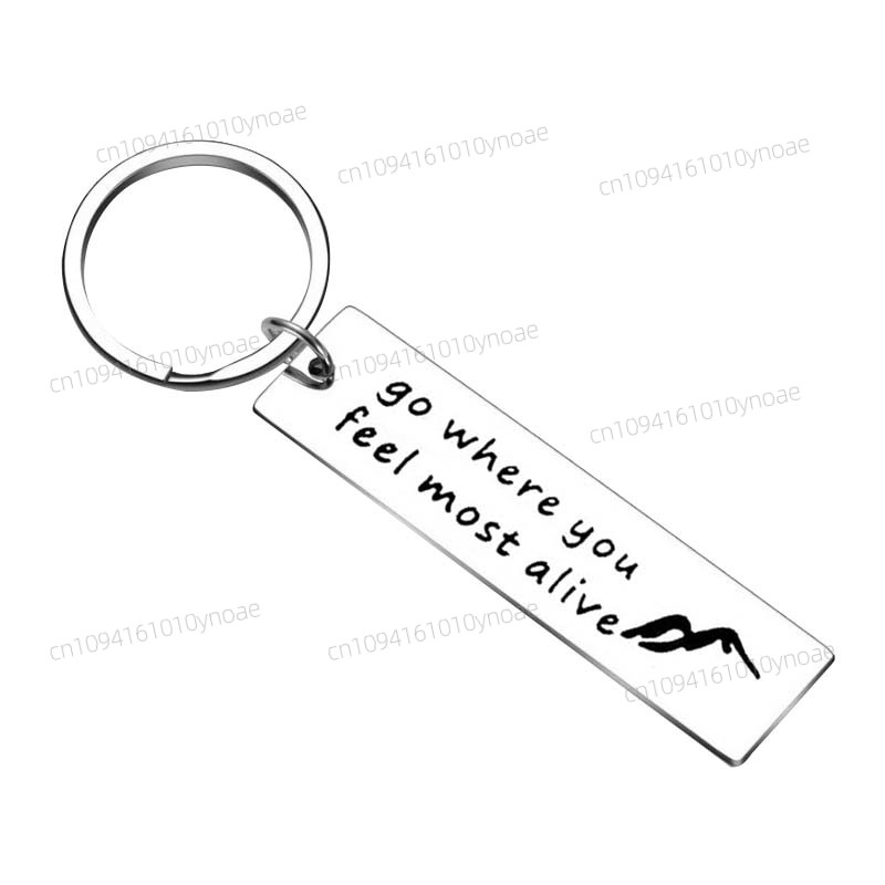 Customer  Metal Keychain Key Rings Hollow Mountain Climbing Enthusiasts Mount