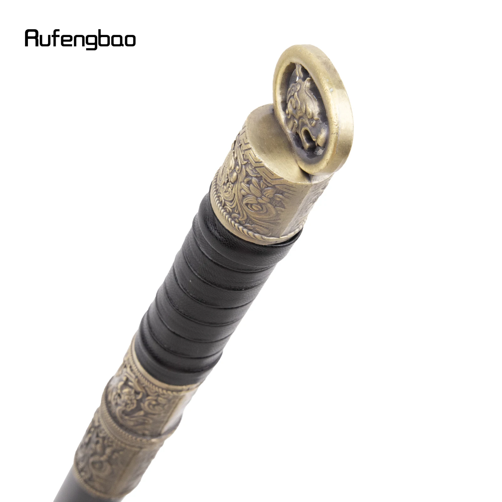 Kupfer schwarz Drachen griff Steampunk Gehstock Mode Gehstock Gentleman Luxus Crosier Knopf Gehstock 97cm
