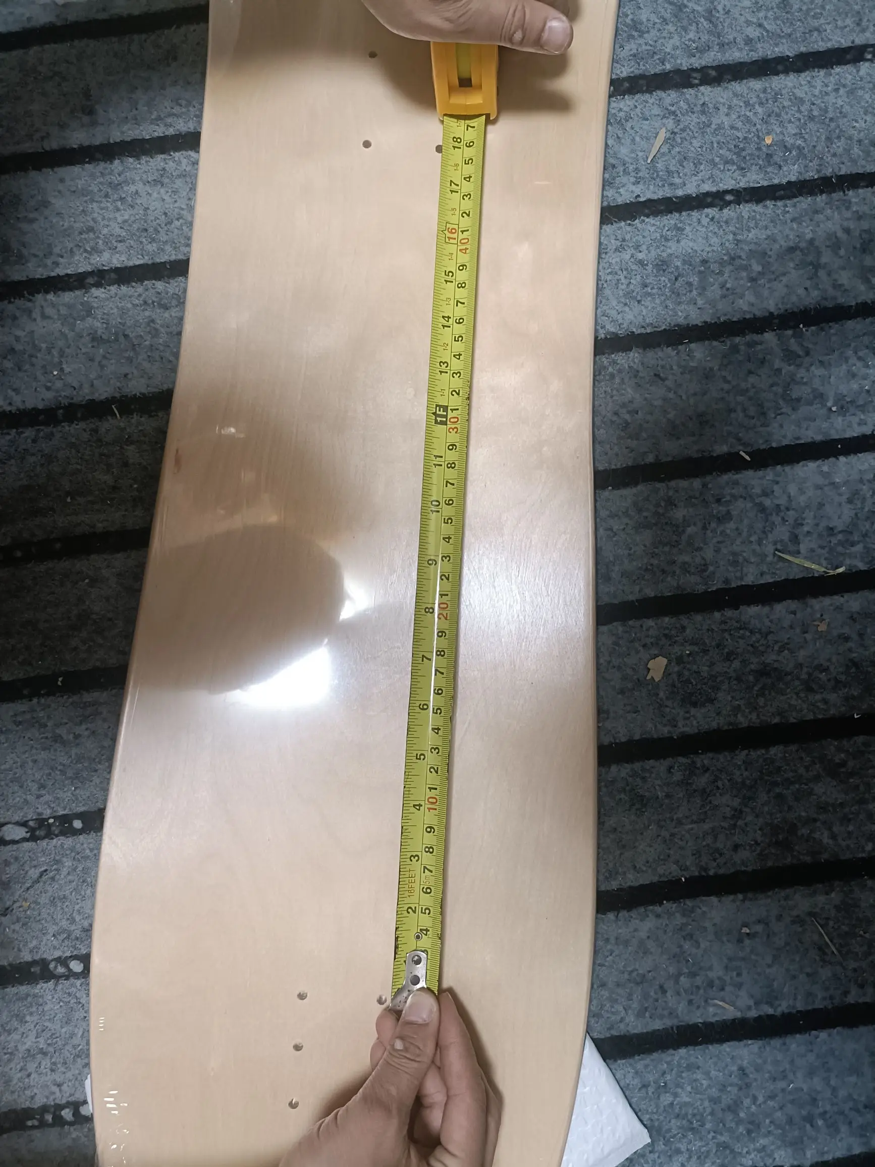 33*10 polegadas surfskate skate deck pro skate deck 7 camadas mesma forma que soulboardiy surfsakte