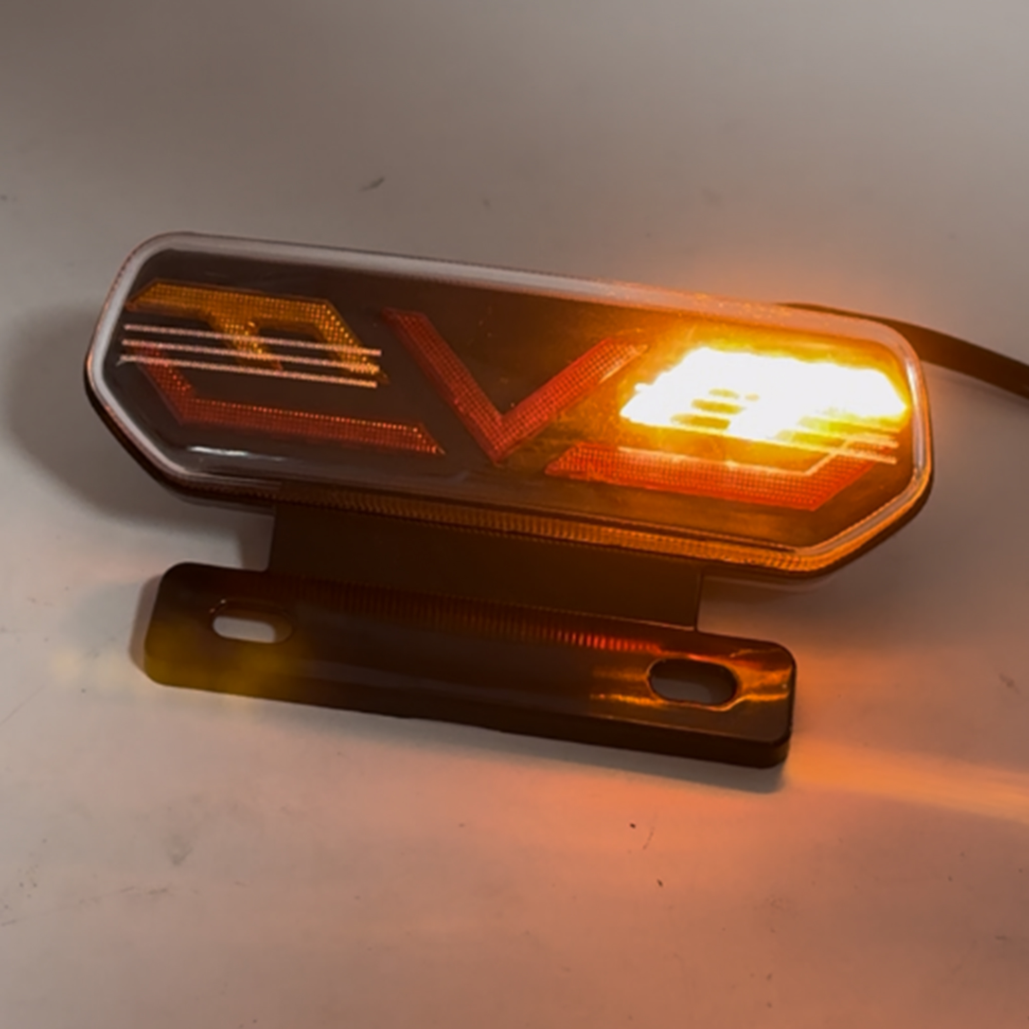 Motorcycle Rear LED Brake Light ATV 12V Tail Light Motorbike Stop Turn Signal Direction Indicator Blinker Motocross Accessories