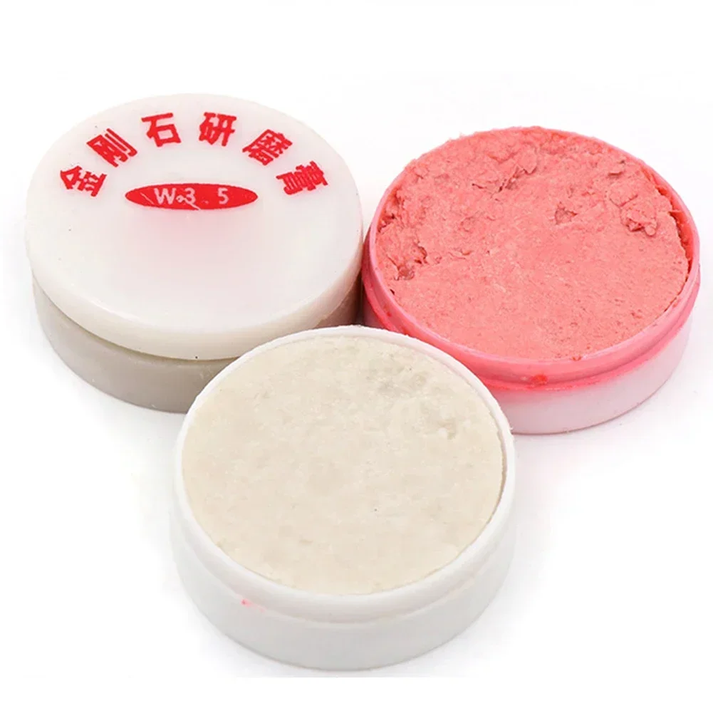 Durable Grinding Paste Powder White/Pink/10g Abrasives Cemented Carbide Gemstones Jade Polishing Paste
