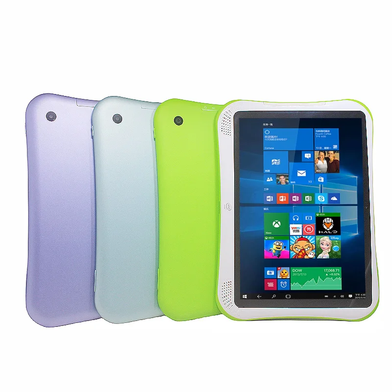 Sistema de 64 bits de 10.1 polegadas q1 4gb ddr ram 64gb rom windows 10 tablet pc ips hdmi-compatível câmera dupla 8000 mah bateria