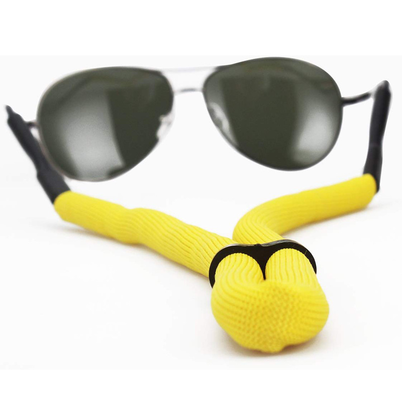 Gafas de sol flotantes para deportes acuáticos Unisex, cadena antideslizante, cuerdas para gafas, soporte de cordón, correas para gafas de lectura