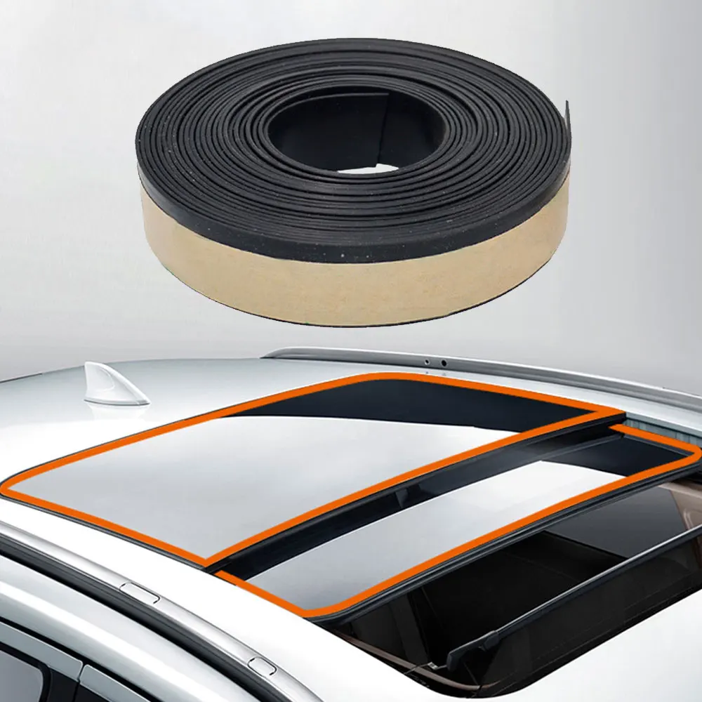 Cửa Sổ Ô Tô Chống Thấm Nước Bảo Vệ Cói Dây Weatherstrip Ốp Viền Cửa Xe Ô Tô Kính Cửa Sổ Cao Su Kín Dây Cao Su