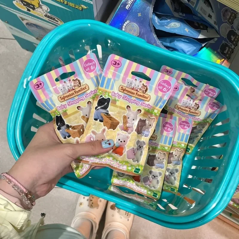 Sylvanian ครอบครัว Ternurines ของเล่นสาวตัวเลขของเล่นเด็ก Calico Critters อะนิเมะเด็กน่ารักเทศกาลช้อปปิ้ง Blind กระเป๋า