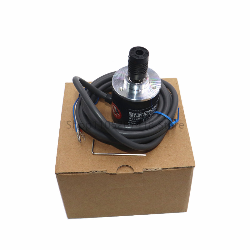 E6B2CWZ6C 1000P/R Оптический поворотный энкодер E6B2-CWZ6C E6B2-CWZ5B E6B2-CWZ1X E6B2-CWZ3E E6B2-CWZ5G 10P/R~2500P/R 5-24V NPN PNP