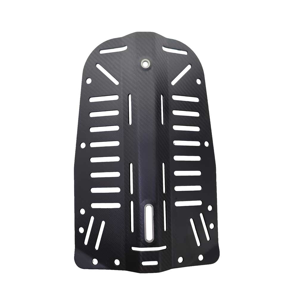 Deluxe Scuba Diving Carbon Fiber Backplate Lightweight Compacted Technical Cave Divers Back Plate