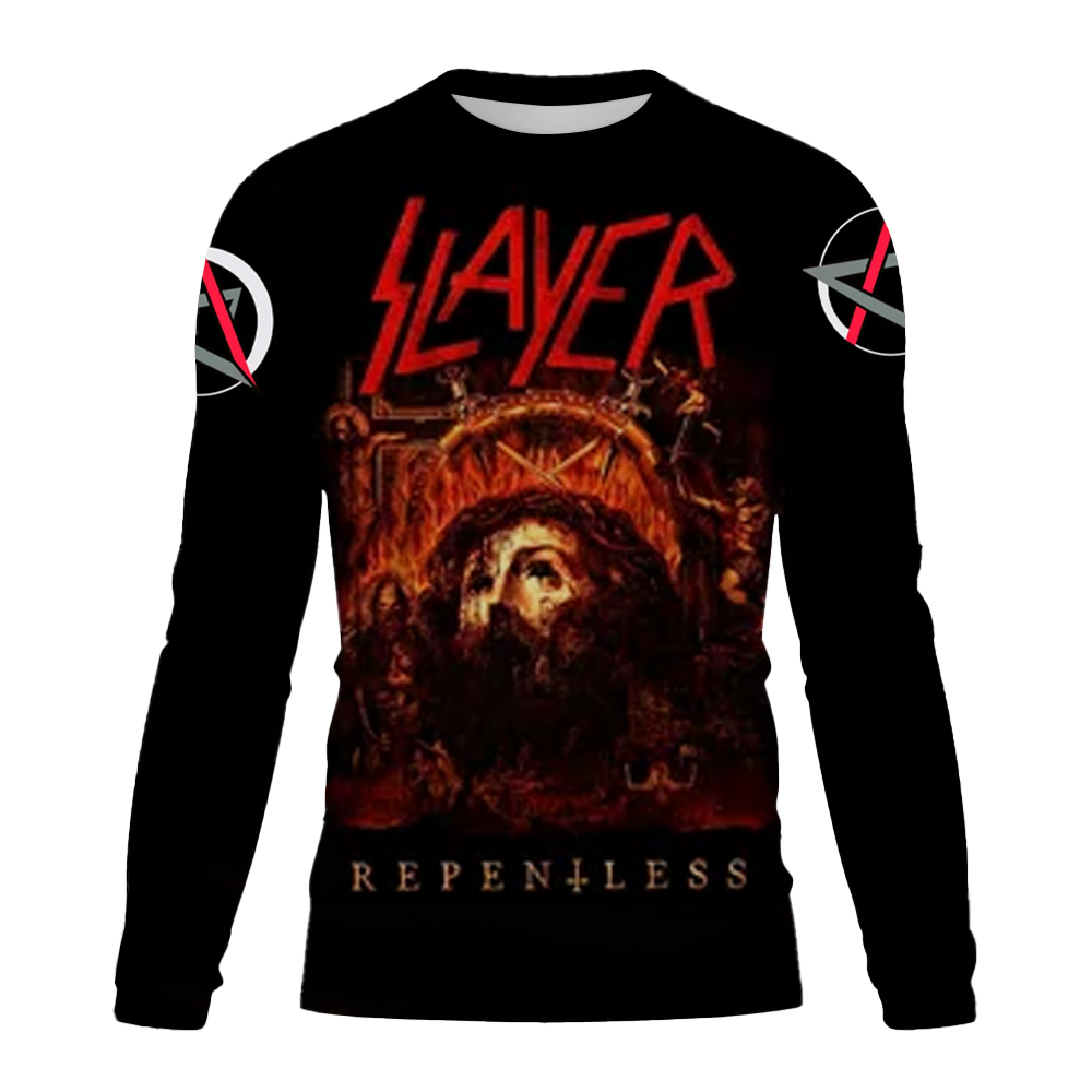 Neue männer langarm T-shirt Männer O Neck terror Schädel 3D Gedruckt Straße Trend Harajuku Stil Hip Hop Kleidung Sweatshirt tops
