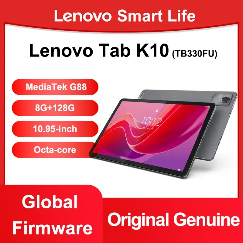 แท็บ Lenovo ดั้งเดิมทั่วโลก M11 WiFi LTE CN Zhaoyang K10 10.95นิ้ว90Hz 400nits MediaTek Helio G88จดจำใบหน้า7040mAh