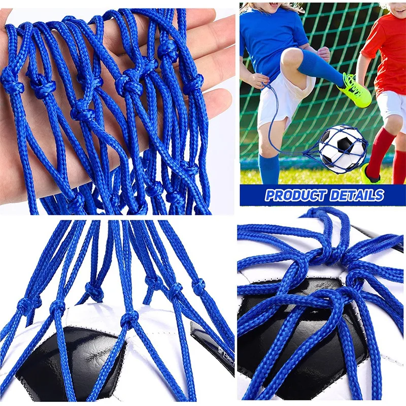 Football Kick Trainer,Soccer Ball Net KICKER,Solo Practice Ball Holder Bag Juggling Trainer for Boys Beginners Control Skills