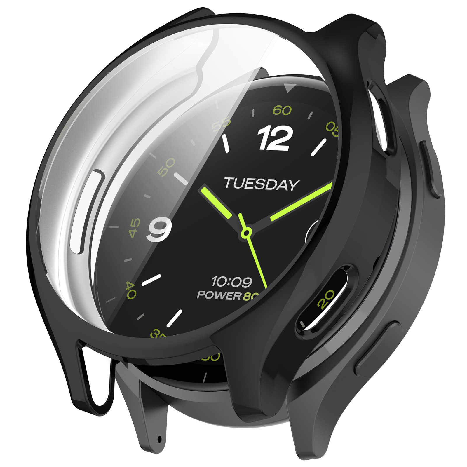 Full Cover Protective Case for Xiaomi Watch 2 Smart Watch,Soft TPU Screen Protector For XiaoMi Watch 2 Accessories