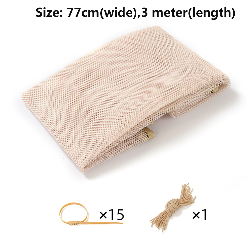 Rede de proteção para trilhos à prova de crianças, 3 metros, varanda externa e escada interna, malha de segurança com cordas de amarração