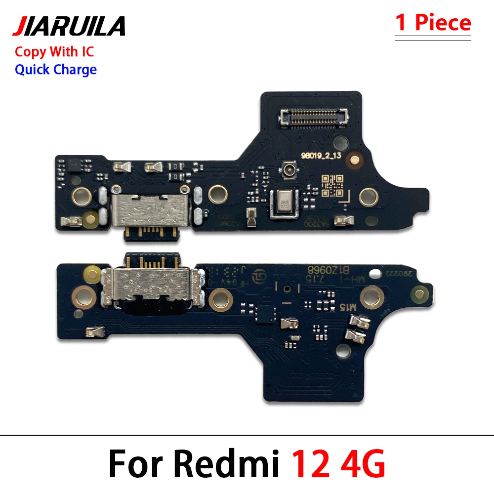 Новый USB-порт для зарядки, гибкий кабель, разъем для Xiaomi Redmi 8 8A 9 9C 9A 9T 10C 12C 10A 10 12 12C 13C 13 4G 5G микрофон