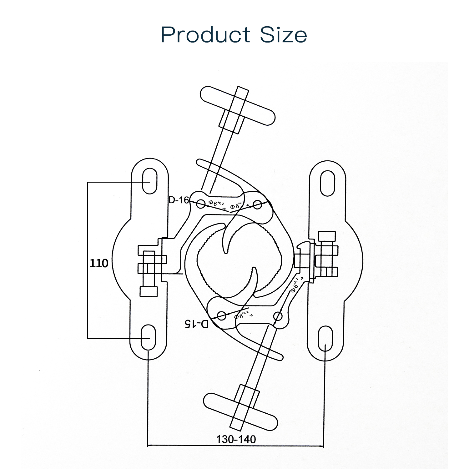 アルミライトフックのペア安全負荷50KG LEDムービングヘッドライトフックステージライトトラススプリングフックライトフック