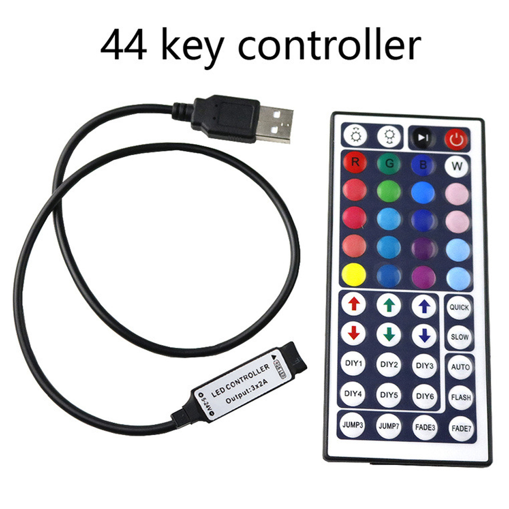 DC 5V USB Controller RF Drahtlose Fernbedienung Dimmer mini 3key 17key 24key 44keys Für 5050/2835/3528 RGB Led Streifen lichter