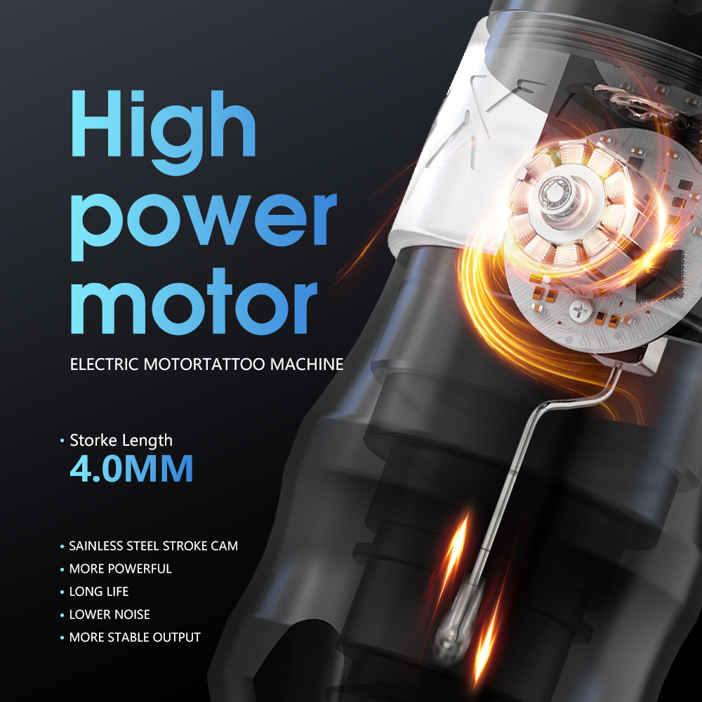 Набор для тату-машинки XNET Titan, 40 шт., 38 мм, 2400 мАч