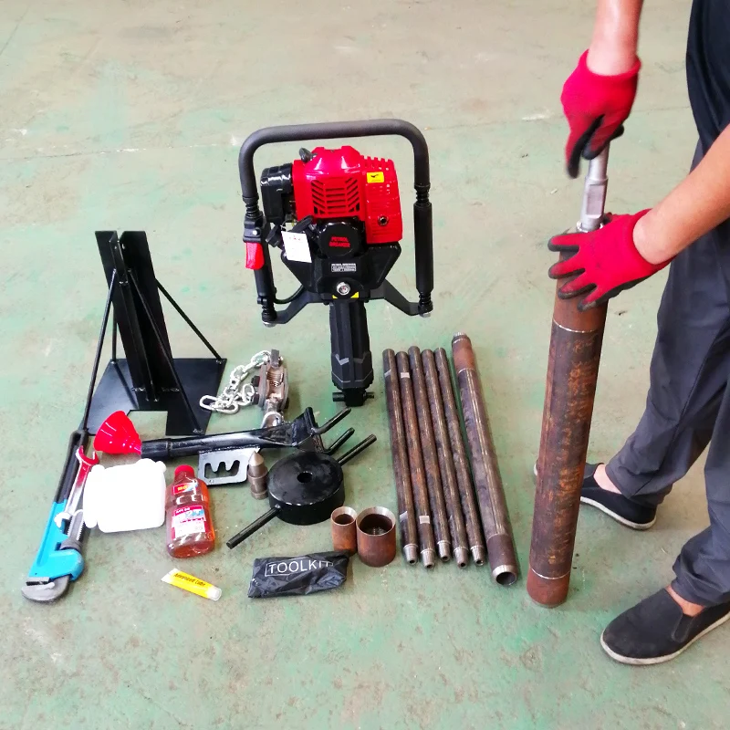 Customized Small handheld hard rock core drilling machine portable exploration core drilling rig