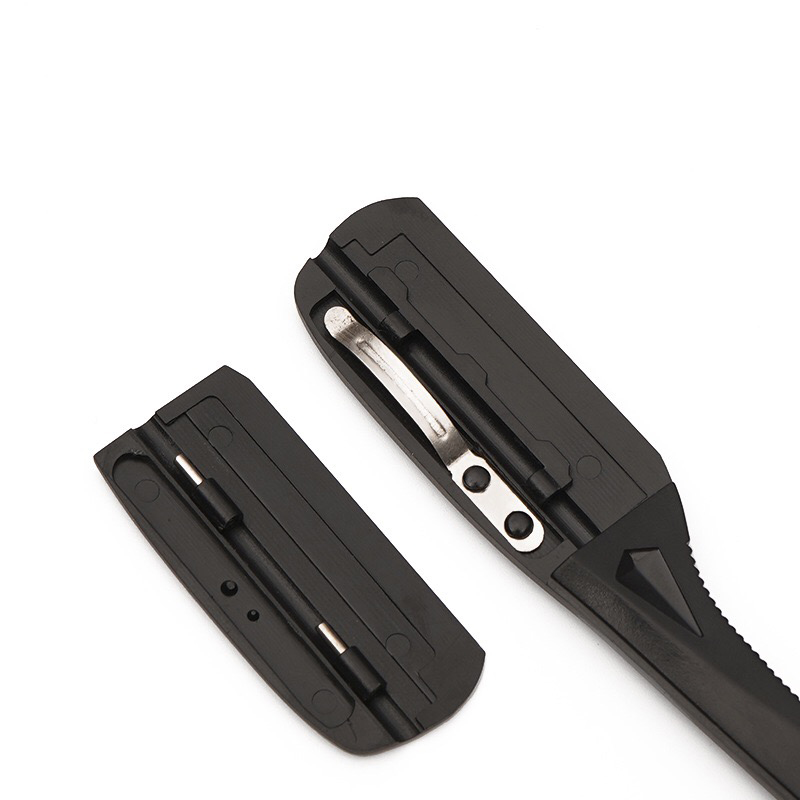 Professional Manual Shaver Straight Plastic Edge Sharp Barber Razor Folding Shaving Beard Cutter Wholesale