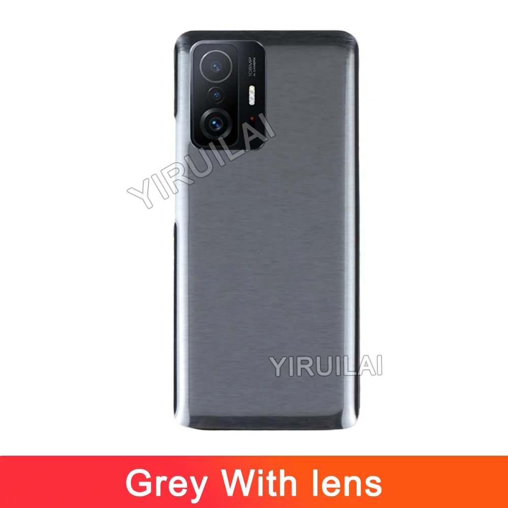 Grade AAA Back Cover Gehäuse mit Kameraobjektiv für Xiaomi MI 11T/ MI 11T Pro Back Gehäuse Back Cover Tür mit Kleber