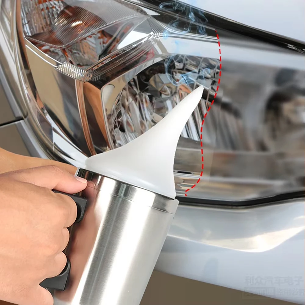 Kit de restauración de esmalte de faros de coche, taza de atomización de calefacción, herramienta de restauración de reparación de tazas de calefacción eléctrica