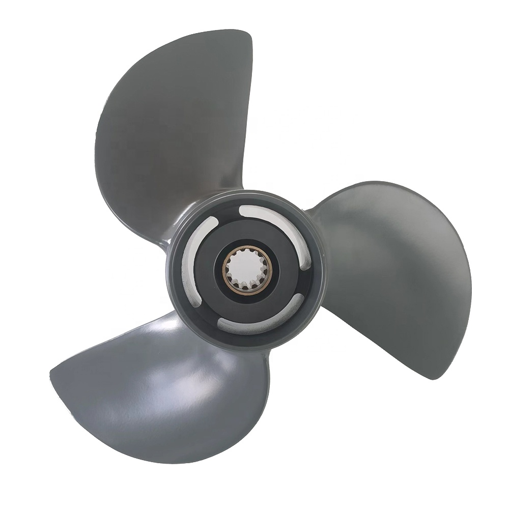 Заводские самые популярные лодочные двигатели 12 1/4x9 алюминиевые 35-60 HP, Морской Пропеллер для HON
