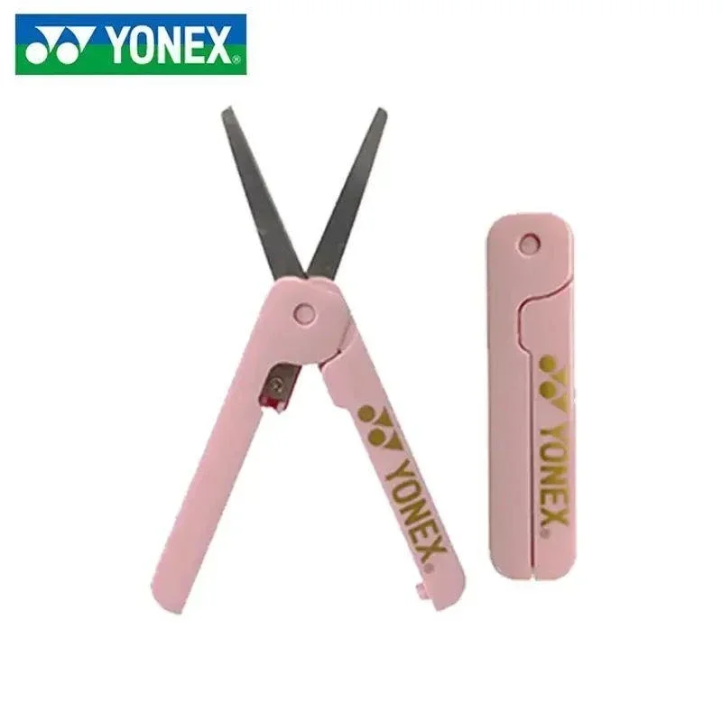 YONEX raqueta de bádminton cortador de hilo profesional Mini herramienta cortadora de hilo ajustable portátil tijeras línea de pesca