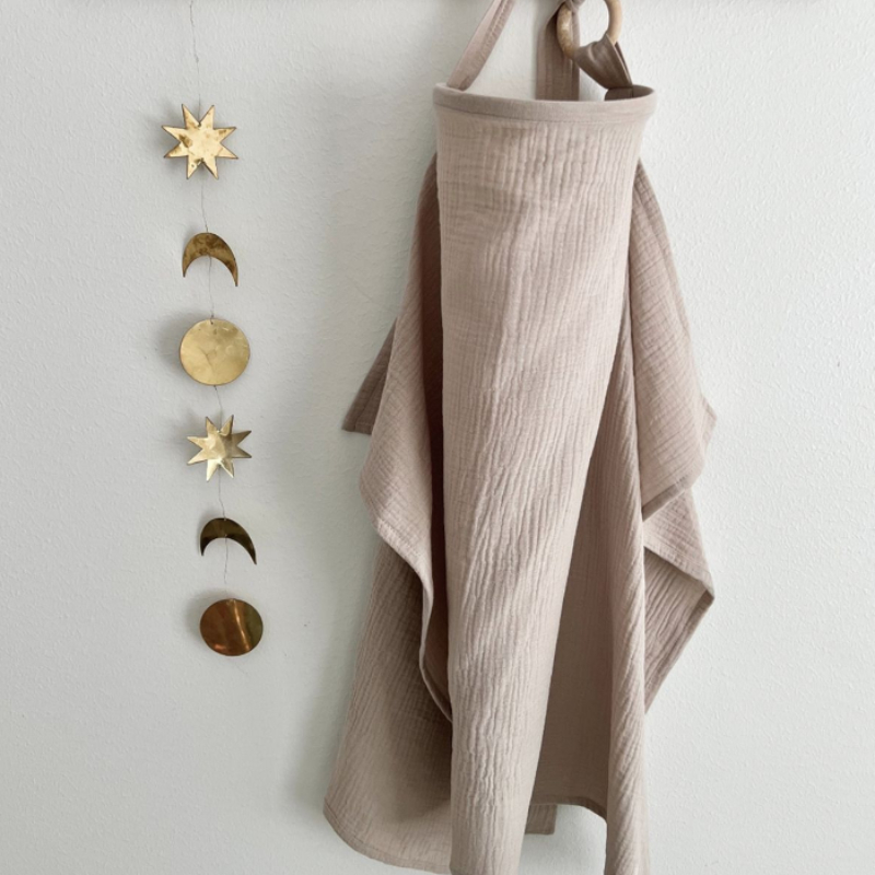 Copertura per allattamento per mamma, copertura per allattamento in cotone, per allattamento, privacy regolabile, grembiule per allattamento al seno, coperta per passeggino