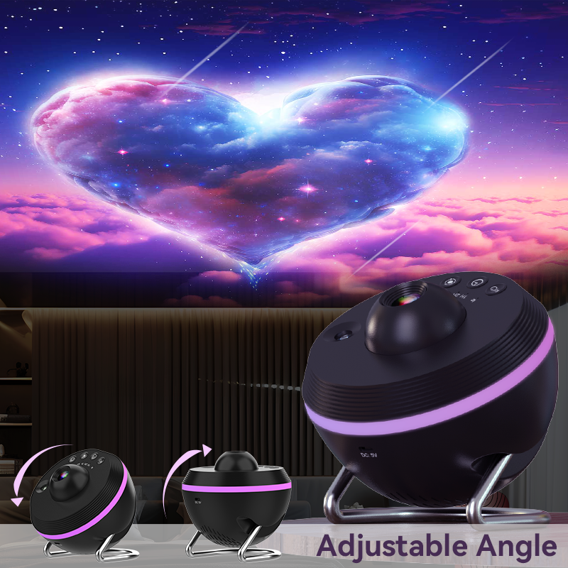 Neueste Meteor 13 in 1 Ultra Clear Galaxy Projektor Ultra Clear Nachtlicht Lampe Rotary Space Ball Planetarium Projektor Lichter f