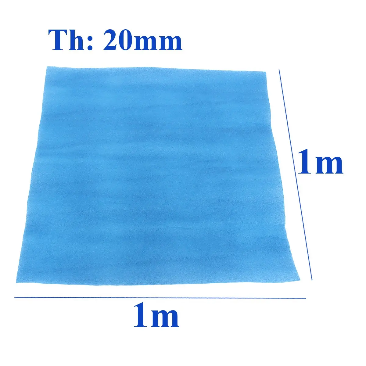 20Mm 1X1M 1 Cuộn Sợi Polyester Lọc Không Khí Độ Dày Sơn Shop Xịt Xe Ô Tô Gian Hàng Lọc Không Khí khai Thác Nguyên Liệu Bảng Điều Khiển Chống Thấm Nước
