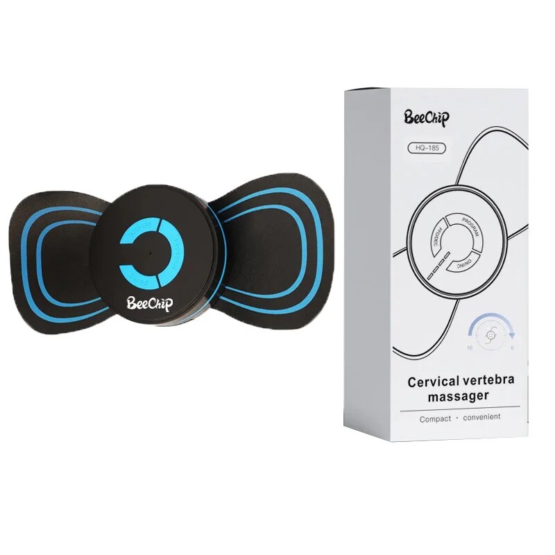 Pegatina de masaje de columna cervical, masajeador de cabeza, masajeador de cabeza fácil de llevar