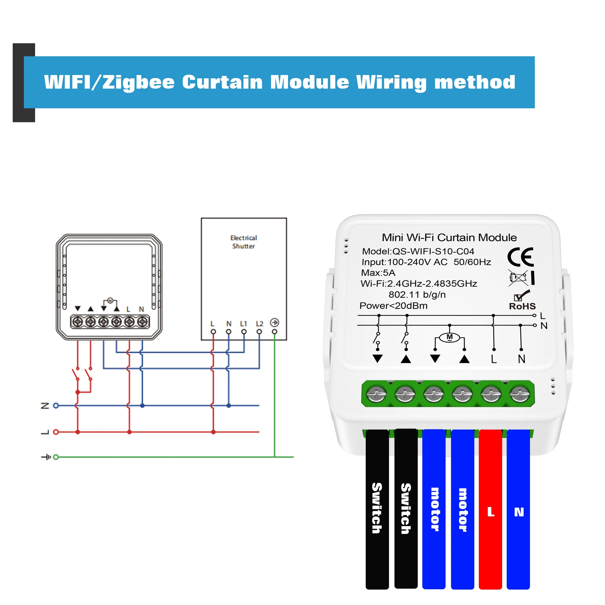 Tuya wifi zigbee módulo de interruptor de cortina inteligente para persianas rolo motor do obturador controle app trabalho com alexa google casa vida inteligente