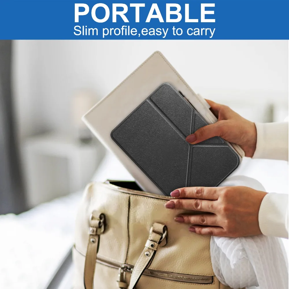 Funda For Kobo Clara Colour / BW / 2E Smart Case Multi-Folding Stand Magnetic Cover Soft Back Coque Auto Sleep/Wake-up
