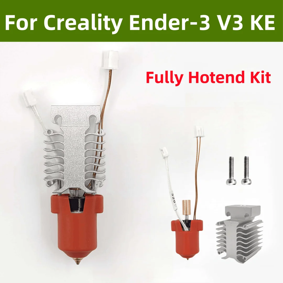 Ender-3 V3 KE Hotend Kit сопло-экструдер для Creality Ender 3 V3 KE 3D-принтер, комплект керамического нагревательного блока 300 ° C Высокая температура