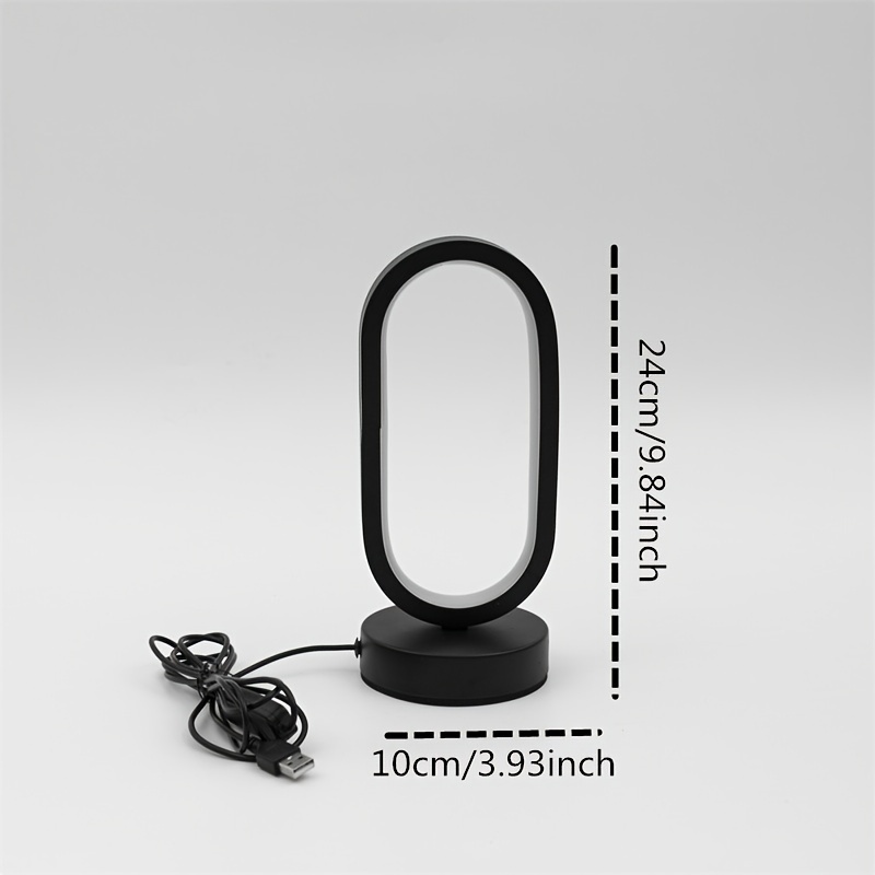 Lámpara Led en forma de U, lámpara decorativa para dormitorio, mesita de noche, sala de estar familiar, estudio, iluminación nocturna LED