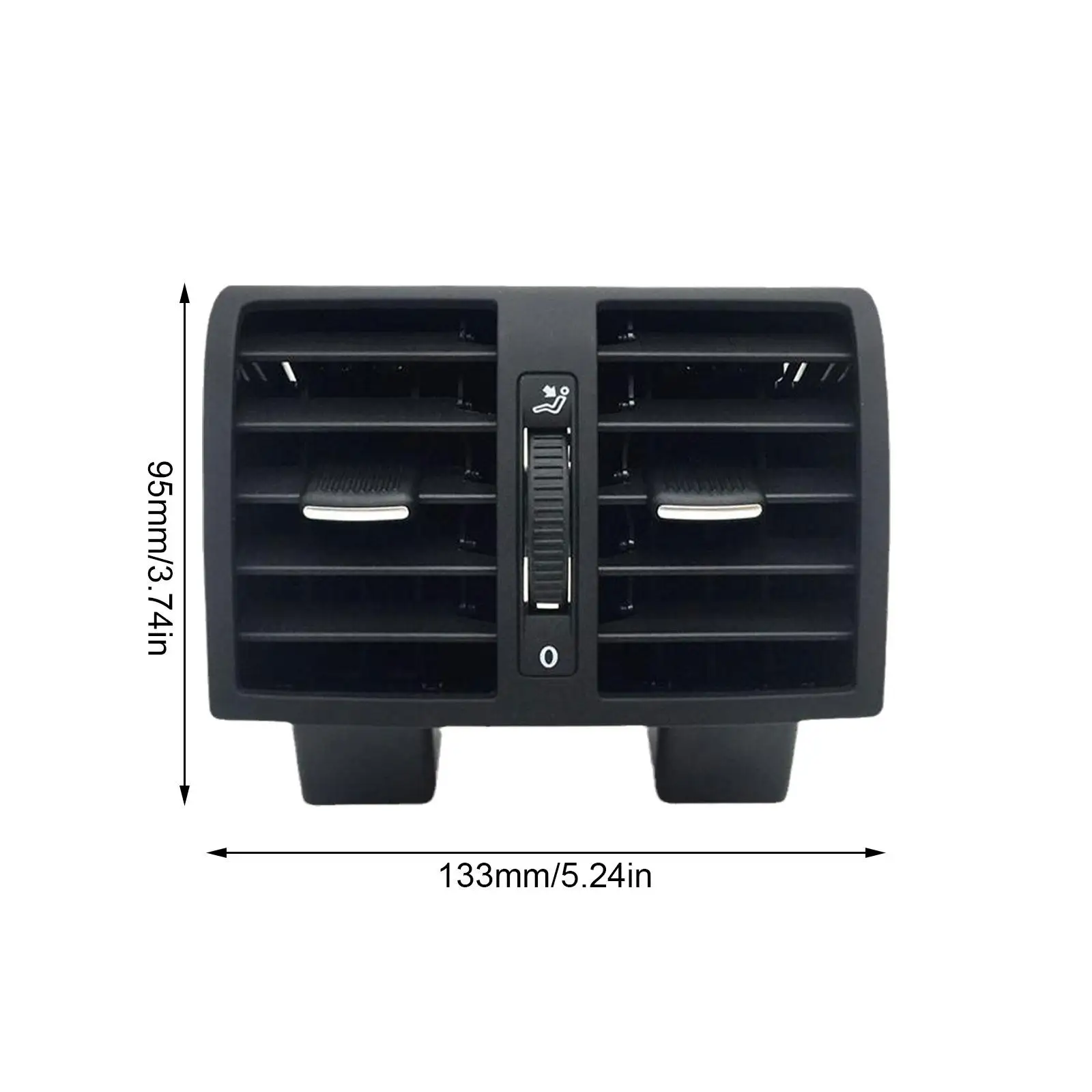 車のリア AC エアコン吹き出し口ベント 1TD 819203 A VW トゥーラン 2003-2015 キャディ 2004-2015 A/C エアベントアウトレット