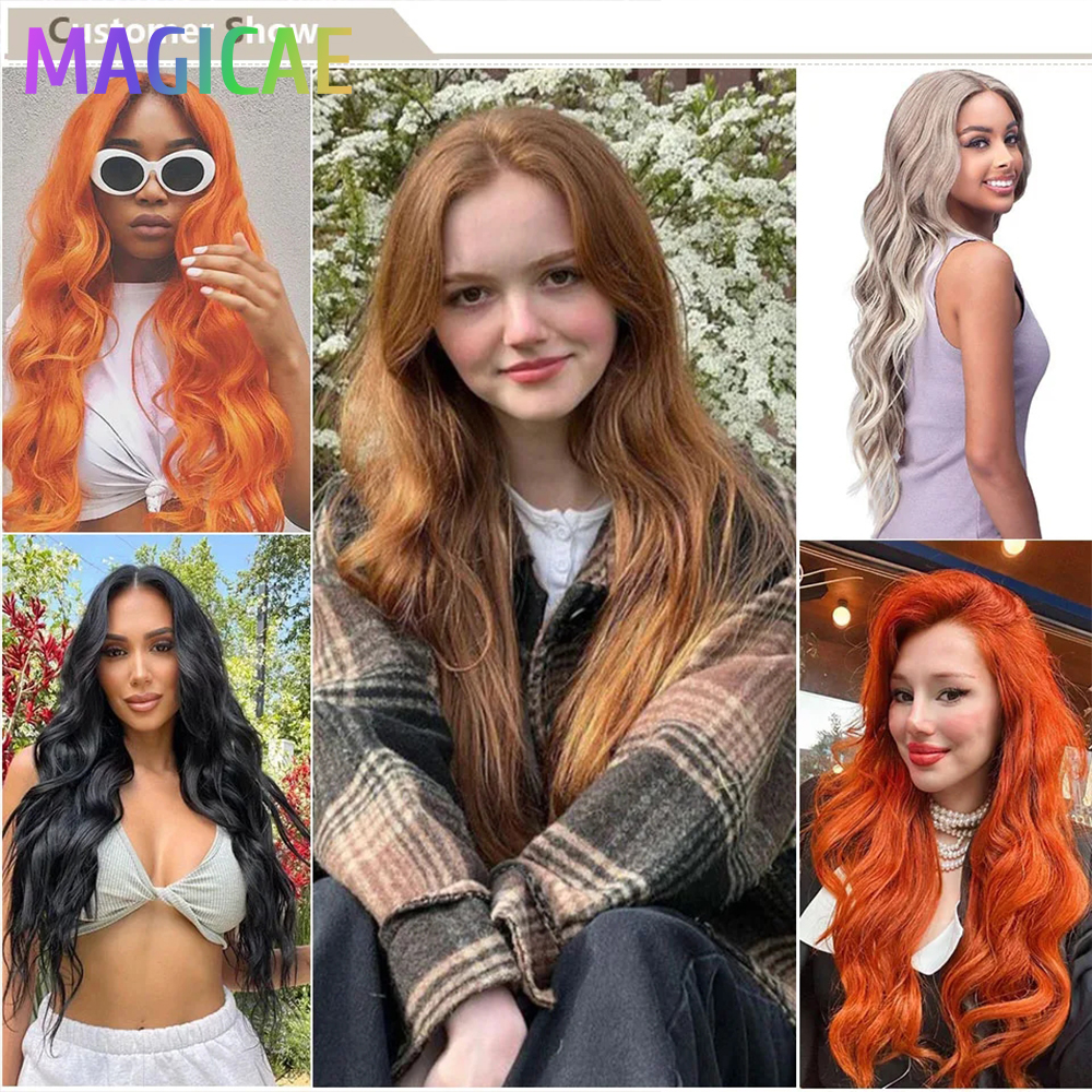 30 дюймов 200 грамм Ombre коричневые объемные волны пучки волос Highlight Piano Blond SP27/613 высокотемпературные синтетические волосы для наращивания