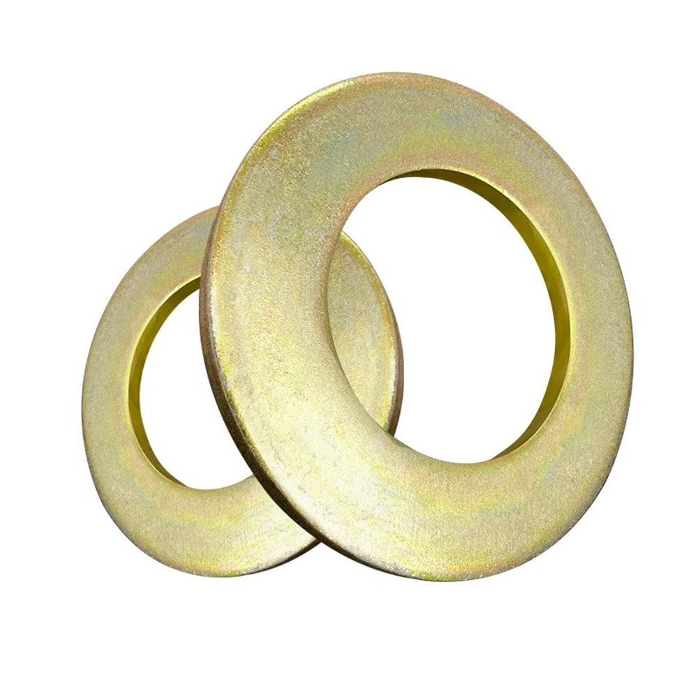 Junta de eje de cubo de excavadora, junta de hierro resistente al desgaste de Metal, hoja de acero espesa redonda, Pin de cubo, arandela fina Qual, 10 Uds.
