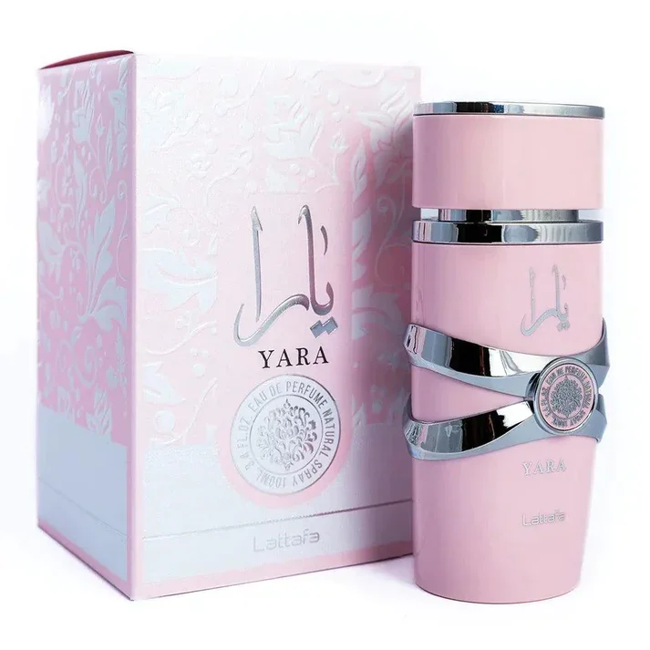 Yara Eau de Parfum para Mujer - Lattafa Fragancia dulce y atractiva para mujeres - Duradera y con una estela aromática agradable