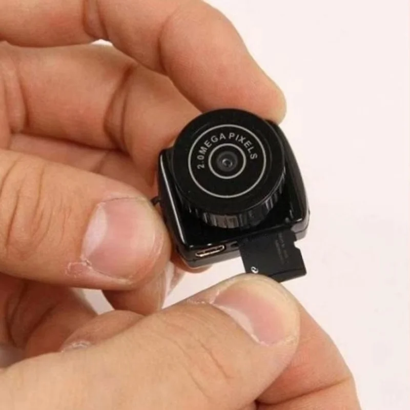 Mini cámara Y2000, grabadora de Audio y vídeo portátil, cámara de cuerpo Ultra pequeño, deporte DV DVR, Micro cámara deportiva para coche, videocámara de vigilancia