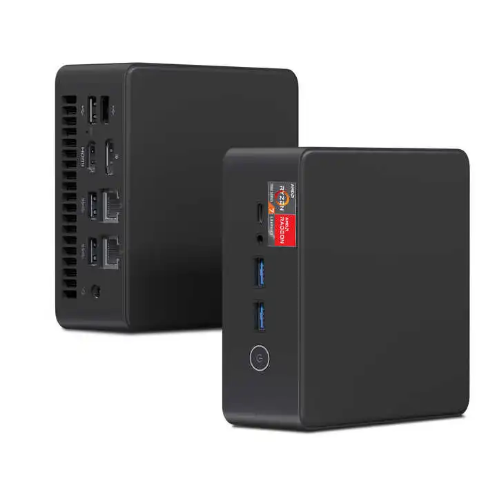 SZBOX Z68 Ryzen 7 6800H MiNi PC Windows 11 Pro 2*SO-DIMM DDR4 M.2 SSD PCIe3.0 USB3.2 WIFI6 BT5.2 Gaming Office Desktop Computer
