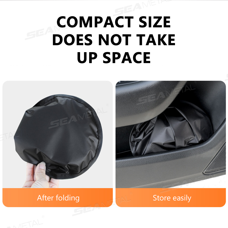 Seametal capa de sombra de sol de 4 camadas para janela lateral do carro cortinas eletrostáticas ultraleves proteção solar para bebê 99.9% bloqueador uv