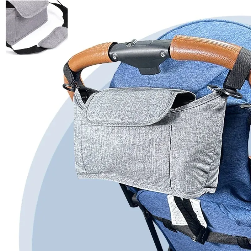 Kinderwagen hangende tas opbergtas, multifunctionele opbergtas met grote capaciteit, kinderwagen hangende tas, mamatas