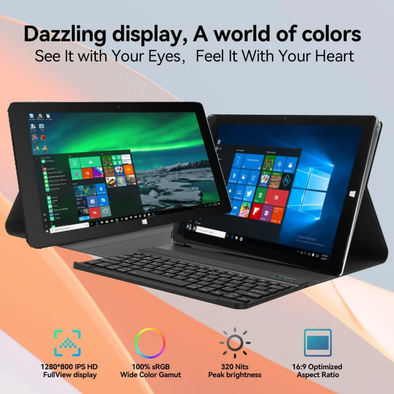 Mais novo 10.1 POLEGADAS Z8350 CPU 2GBRAM + 32GB ROM X3 Windows 10 Tablet PC SEM Câmeras Quad Core WIFI 1280x800 IPS