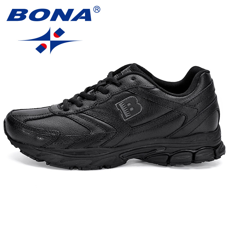 BONA มาใหม่ล่าสุดสไตล์คลาสสิกผู้ชายรองเท้าวิ่งรองเท้า Lace Up กีฬารองเท้าผู้ชายกลางแจ้ง Jogging Walking รองเท้ากีฬาชายสําหรับขายปลีก