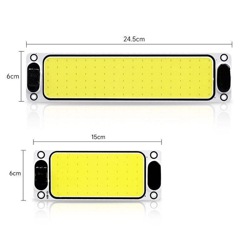 LED 12-24V Auto Lezen LED Nachtstrip Licht Interieur Licht Plafondlamp met Aan Uit Schakelaar voor Van Vrachtwagen Camper Boot