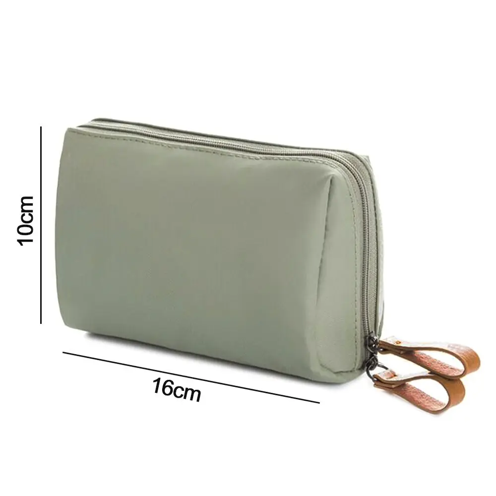 Bolsa de maquillaje portátil para mujer, bolsa de cosméticos, monedero, bolsa de almacenamiento, Mini bolsa de lápiz labial, bolsa pequeña, neceser, estuche organizador, 1 ud.