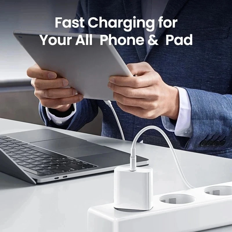 For 35W For iPhone Charger USB Type C Fast Charger For iPhone 14 13 12 11 Pro Max XR XS Plus PD Charging Cable Accessories