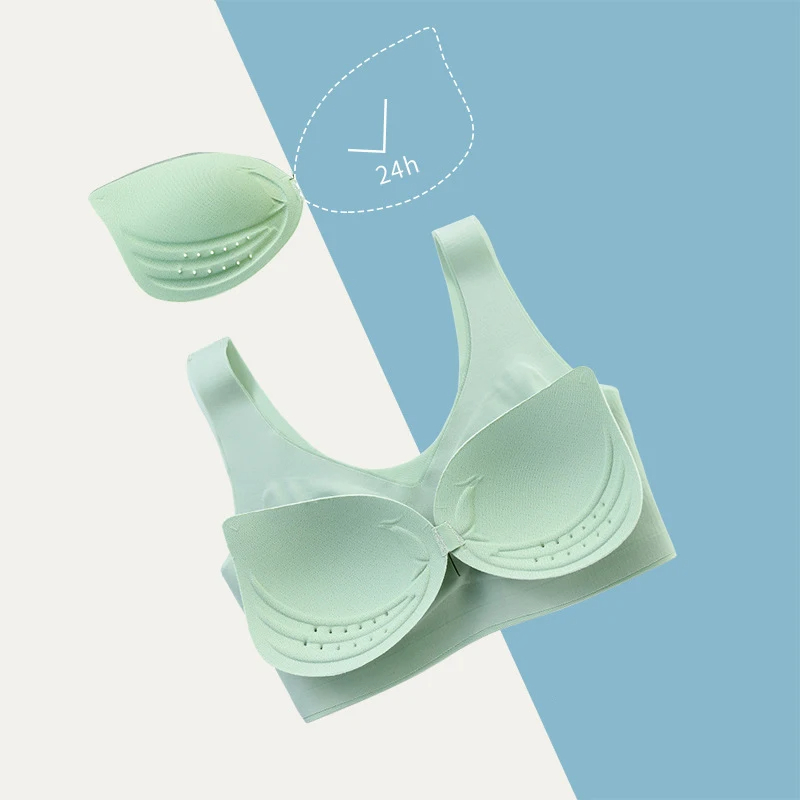 プラスサイズのブラジャー 3XL 4XL シームレス Bralette ワイヤーフリーブラジャー女性の下着ランジェリー睡眠ブラジャー通気性ウルトラ BH